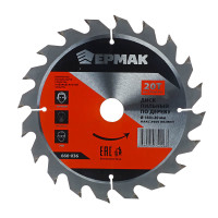 ЕРМАК Диск пильный по дереву 160х 20-16  z20,быстрый рез
