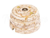 МЕЗОНИНЪ роз. ОУ 1 мест. ТВ, оконечная (SAT) с рамкой (D70x45), мрамор фарфор GE70321-19