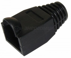 Колпачок для 8Р8С (RJ45) черный REXANT цена за шт (100!), 05-1210