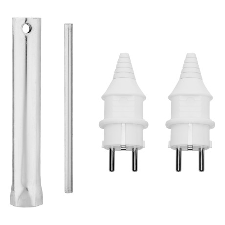 Генератор бензиновый БС-2500, 2.2 кВт, 230В, четырехтактный, 15 л, ручной стартер Сибртех