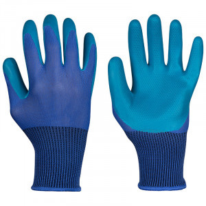 Перчатки садовые BТ001, размер L, полиэстер, резина (кратность 12!) 183956 Park