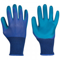 Перчатки садовые BТ001, размер L, полиэстер, резина (кратность 12!) 183956 Park