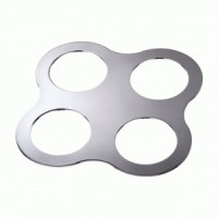 NOVOTECH 358247 NT19 000 хром рамка декор. к арт. 357585-357587, 357589, 357909-357910, 370639-370