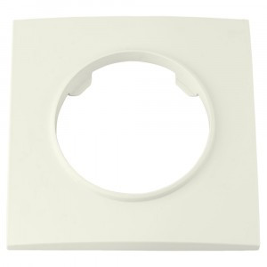 Bylectrica РЕТРО ПРОВАНС квадрат Рамка 1 мест. (ЮЛИГ.735212.493 беж.)