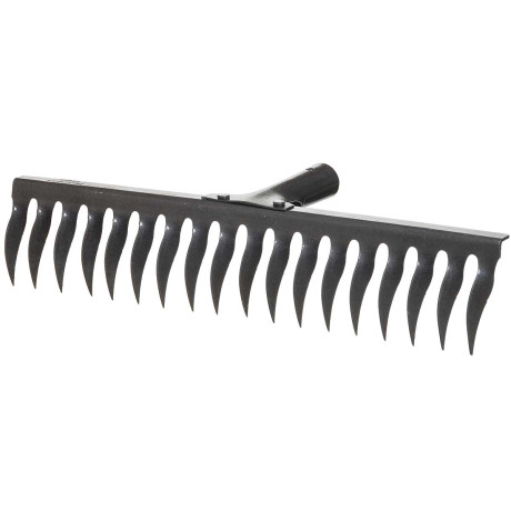 Грабли витые 18-ти зубчатые (рельсовая сталь) без черенка