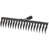 Грабли витые 18-ти зубчатые (рельсовая сталь) без черенка