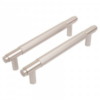 Ручка-рейлинг мебельная 128 AP2309-128 SN сатин 2шт (цена за пару (15, 150) StahlBuro