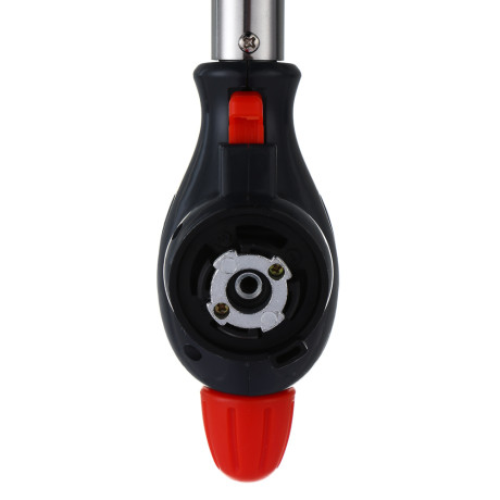 Горелка газ. с пьезорозжигом тм ЕРМАК,цанг. захват,шир.сопло,латунь,ударопр,морозоуст,17х6,6х5,1см