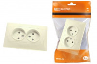 TDM Лама роз. СУ 2 мест. 10А сл. кость  (шторки) (7!) SQ1815-0112