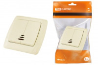 TDM Онега выкл. СУ 2 кл. 10А сл. кость (инд.) (10!) SQ1805-0034