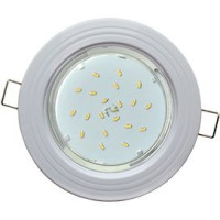 Ecola GX53 H4 св-к &quot;2 Круга&quot; Белый 43x115 FW31H4ECB (10!)