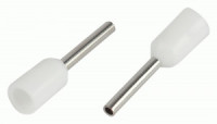 ЭРА наконечник штыревой втулочный изолир. НШВИ 0,5-8 белый (уп. 50 шт, цена за уп) 63367
