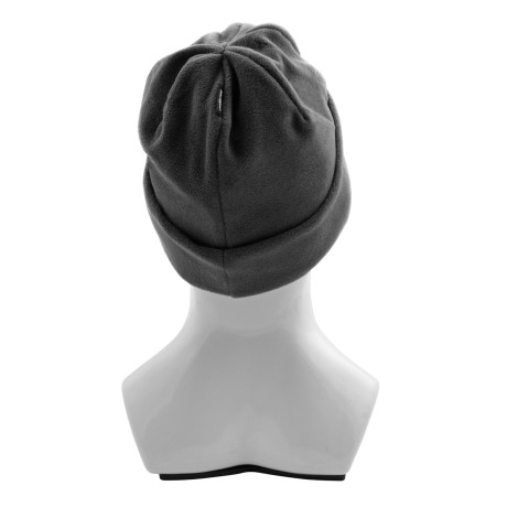 Шапка с отворотом из флиса для взрослых, размер 58-59, серая Сибртех