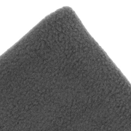 Шапка с отворотом из флиса для взрослых, размер 58-59, серая Сибртех