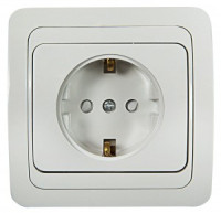 ASD/InHome CLASSICO роз. СУ 1 мест. 16А бел. (земля, шторки, керам. осн.) 2028x