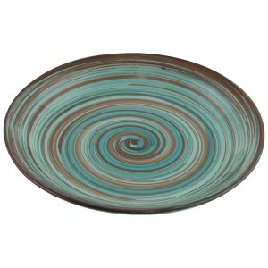 Блюдце большое,15,5*2,5см (кратность 20!!!) керамика 6783