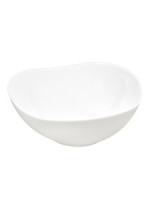 Салатник Вайт белый 20,5см, 1050мл стеклокерамика (кратность 6шт!!!) МФК RLW80X