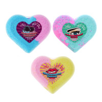 Соль для ванн шипучая &quot;Сердце&quot; 3 вида, 110 г