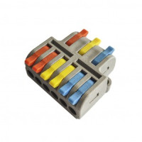 SmartBuy клемма СМК разветвительная с рычагом, 3х6(0,08-4мм2) 32А (уп.50шт, цена за шт) BE-cwcc-3-6