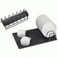 Сушилка д/посуды IDEA, 39*25см, 6 секций 109742 Рыжий кот