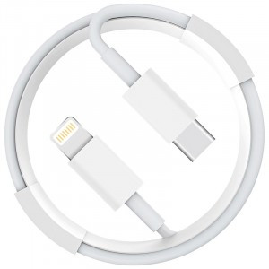 Кабель Energy ET-34 USB-С/Lightning (для Apple), 1м, 20Вт, белый 108051