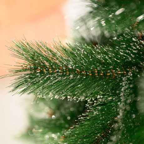 Елка HJ210-81 210см серебро 360веток мет.подст.