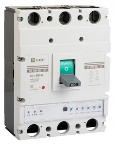 EKF автоматический выкл. ВА-99М 800/800А 3P 75кА PROxima с электронным расцепителем mccb99-800-800me