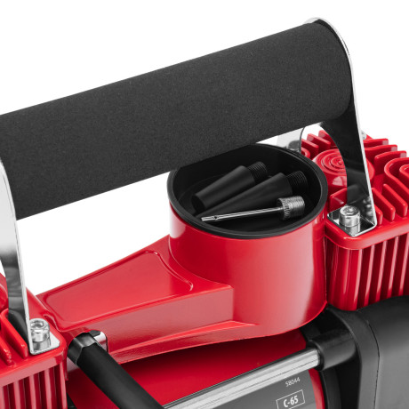 Компрессор автомобильный C-65, 12 В, 10 атм., 65 л/мин MTX