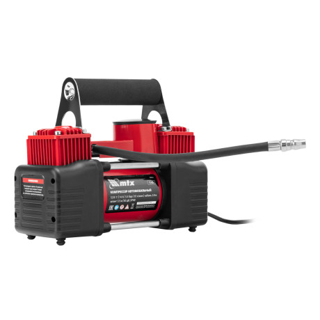 Компрессор автомобильный C-65, 12 В, 10 атм., 65 л/мин MTX