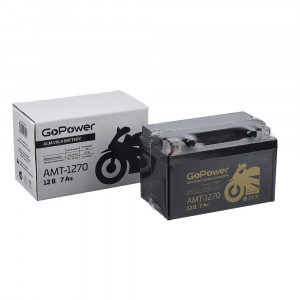 Ак-р свинцово-кислотный GoPower AMT-1270 12V 7000mAh