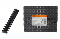 TDM колодка винтовая (ЗВИ) 12 пар 60А 16мм &quot;п/п&quot; черн. (уп. 10 шт., цена за 1шт.) (10!) SQ0510-0037