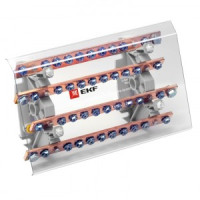 EKF Шинный распред. блок (кросс-модуль) ШРБ-250 plc-shrb-250