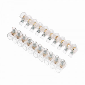 REXANT зажим винтовой изолированный концевой КЗВИ 10х1,5мм2, 17А (10шт, цена за шт) 07-5706