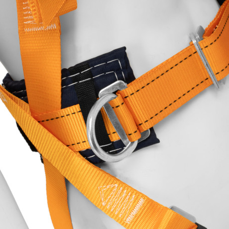 Удерживающе-страховочная привязь, модель УСП II, наплечные и набедренные лямки, высокий кушак Сибртех