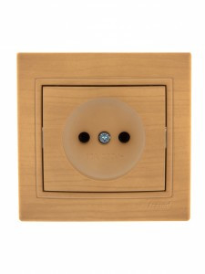 "Lezard Мира роз. СУ 1 мест. 16А ясень (керамика, корпус PC) 701-4747-121