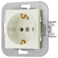 Bylectrica УЮТ мех. розетки земля, беж., (РС16-530 беж.)
