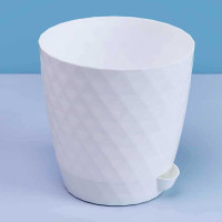 Горшок "Румба" 3 л Белый Пласт Авеню х24