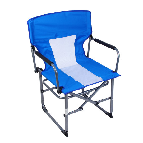 РУССО ТУРИСТО Кресло с подлокотниками, до 100кг, 60х53х90см, оксфорд 600D, сталь d16мм