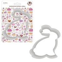 Форма кулинарная "Заяц" (кратность 3!!!) 17*11,5*2,5см 8-146 Мультидом