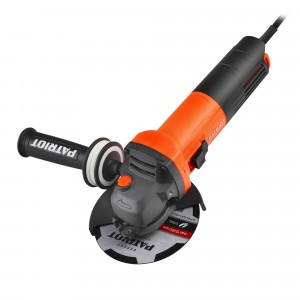 PATRIOT Машина углошлифовальная УШМ AG 115, пылезащищенная, 850Вт, диск 115мм, 110301115