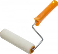 Валик STAYER &quot;MASTER&quot; VELOUR малярный в сборе, ворс 4мм, бюгель 6мм, 30х150мм