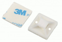 ЭРА Площадка самоклеящаяся (25х25мм) под хомуты белая (уп.10шт, цена за уп) NO-225-308 66729