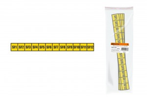 TDM таблица символов "SF1 - SF12" (12шт) (100!) SQ0817-0041