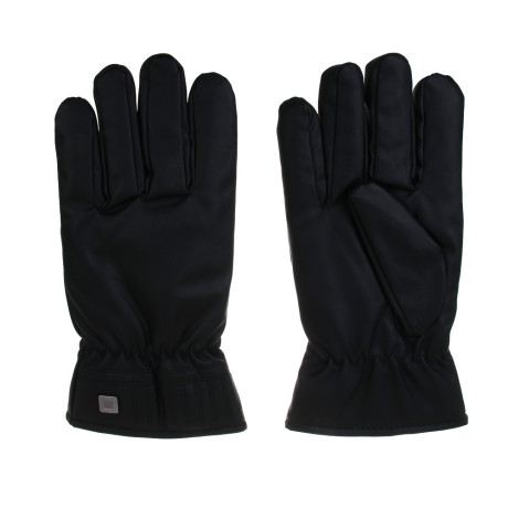 GALANTE Перчатки мужские контактные на подкладке, р.22-24, 100% полиэстер, черные, ОЗ25-24