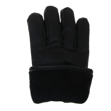 GALANTE Перчатки мужские контактные на подкладке, р.22-24, 100% полиэстер, черные, ОЗ25-24