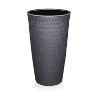 Кашпо Керама 15,5л графит Эльфпласт 583 х6