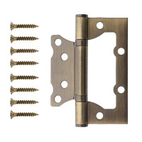 Петля CODE DECO 100х75-B2-AB БЕЗ врезки 2подшипника (бронза)  \2 (25/100)