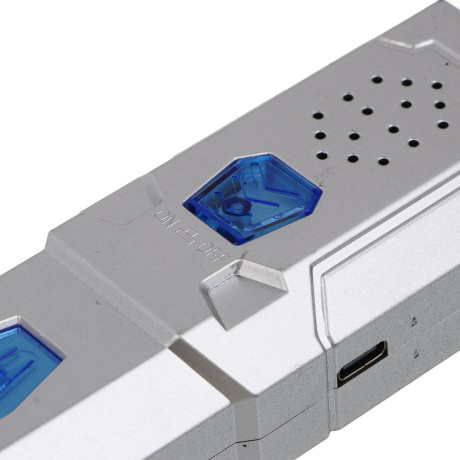 ИГРОЛЕНД Меч световой "Галактический воин", свет, звук, АКБ, USB, ABS, 37х12х5 см, 4 дизайна