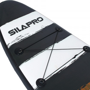 SILAPRO Доска SUP 320x76x15см, 6 пр(весло, плавник, мешок, насос, веревка) полипропилен, EVA, PVC