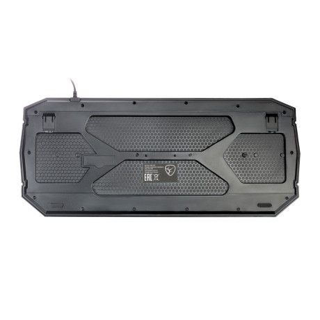 BY Игровая клавиатура проводная мембранная Kalkan FULL SIZE ISO, 114 кл., RGB, 2м